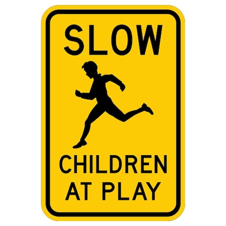Sign Solutions Usa Traffic Sign, 12 in Width, Aluminum Sign, Vertical Rectangle DCS06DYE1218CUS00030