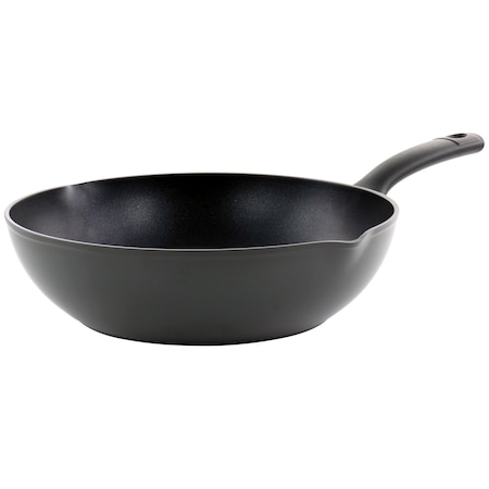 Oster Kingsway 4.1 Quart Aluminum Nonstick Wok in Black 137524.01