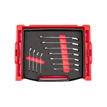Tekton Combination Wrench Set, Steel, 11 Tools OLB94203