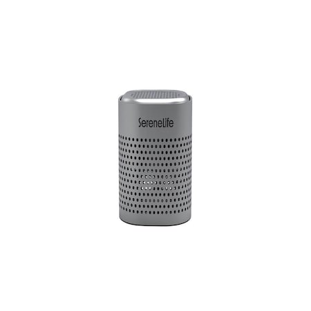 Serenelife Fridge Deodorizer & Odor Eliminator, Multi-Use Refrigerator Deodorizer Aluminum Pod for Freezer SLDEOS10GY