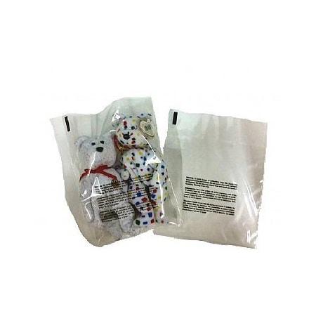 Bubblefast 400 ct 2 mil Suffocation Warning Bags-4 sizes, 400PK OpenCombo-400