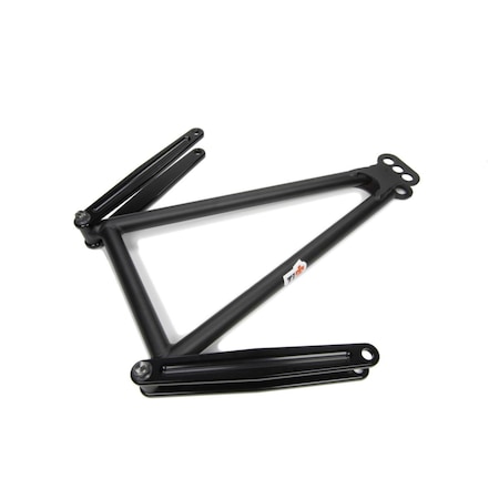 Perfectpitch 14 in. Adjustable Jacobs Ladder, Chromoly with Titanium Hardware, Black PE1397453