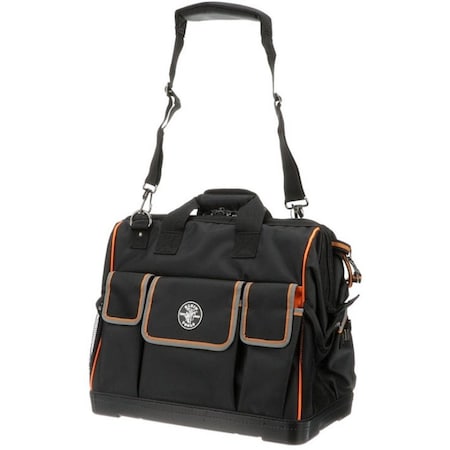 Klein Tools Tool Bag, Black, Polyester, 42 Pockets 55469