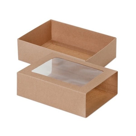 Nashville Wraps Kraft Slide Open Candy Box Set, 6.75x4.75x2, 20PK SBS3KR