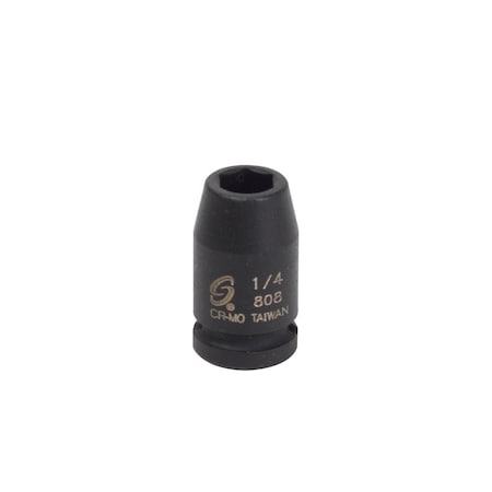 Sunex 1/4 in Drive 1/4 in Impact Socket 808