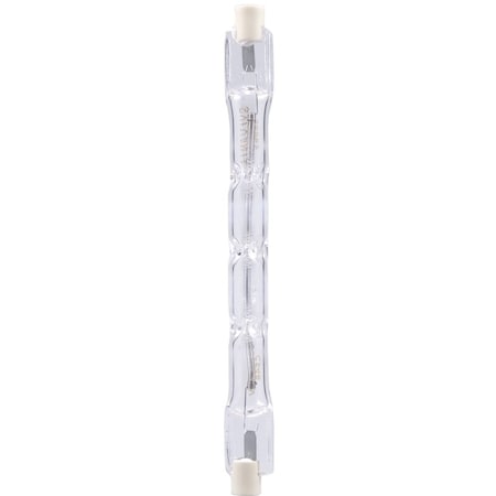 Sylvania/ Ledvance Tungsten Halogen Double End T3 Quartz Clear Finish RSC 150Watt 120VoltRetail Pack 150T3Q/CL/RP-120V/58885