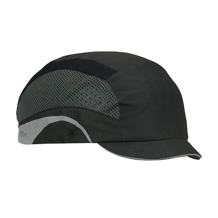 Jsp Lightweight Baseball Style Bump Cap w/HDPE Protective Liner and Adjustable Back, Micro Brim 282-AEM130-11