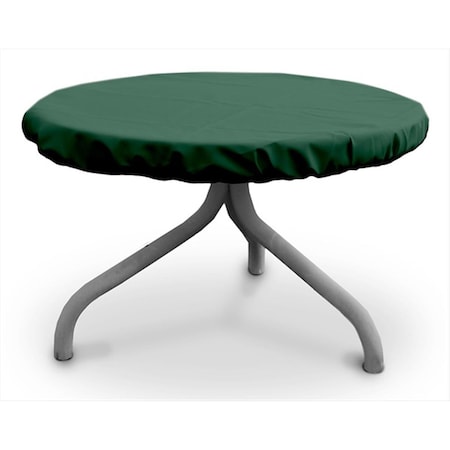 Koverroos Weathermax 26 in. Round Table Top Cover- Forest Green - 30 Dia in. 61542
