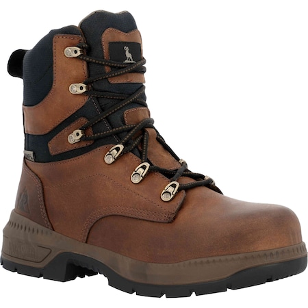 Rocky Worksmart, Men's 8 in Composite Toe Work Boot, Crazy Horse, 11, M, RKK0459 RKK0459