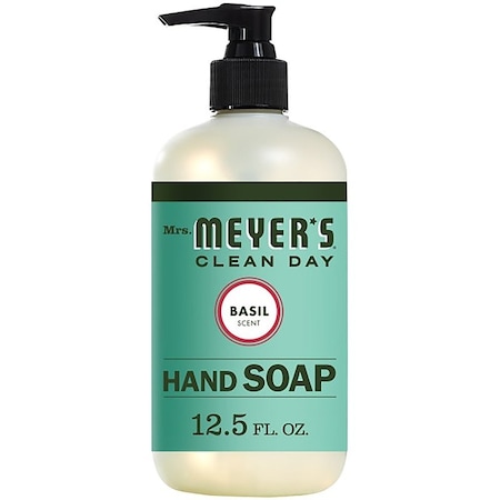 Mrs. Meyers Clean Day Soap Liquid Hand Basil 12.5Oz 14104