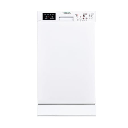 Equator Advanced Appliances Equator 18 in. Built-In Dishwasher w/ Front Control 10 Place Setting Made in Europe Energy Star WB 1840