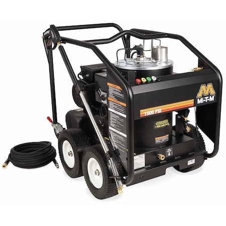 Mi-T-M Light Duty 1500 psi 2.0 gpm Hot Water Electric Pressure Washer GH-1502-0GA10S