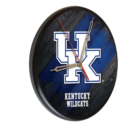Holland Bar Stool Co University of Kentucky 13" Solid Wood Clock WClkPBlkKentky