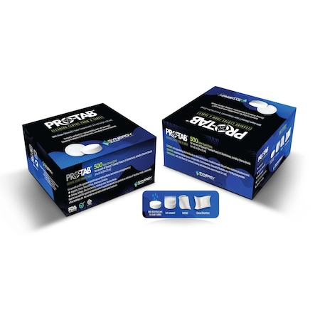 Fas-Trak Industries Pro-Tab Compressed Cleaning Cloth, 500PK FT-ProTab_500