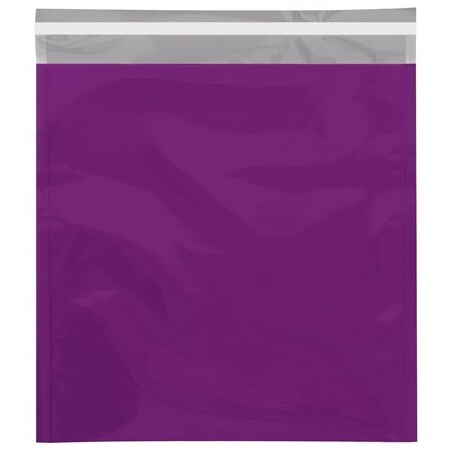 Bsc Preferred 10 3/4 x 13'' Purple Metallic Glamour Mailers, 250PK GFM1013PL
