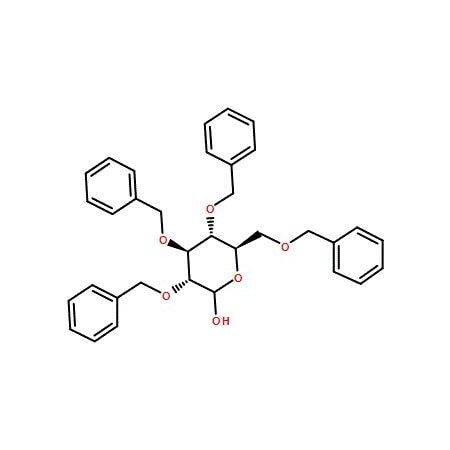 Ak Scientific 2, 3, 4, 6-Tetra-O-benzyl-D-glucopyranose (100g), CAS 4132-28-9 W0113-100g
