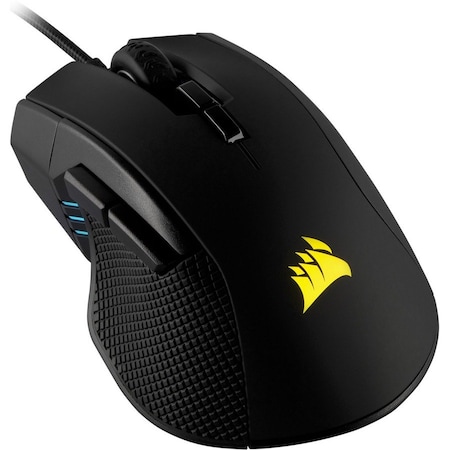 Corsair IRONCLAW RGB Gaming Mouse, Wired, Backlit RGB LED, 18000 DPI, Optical, CH-9307011-NA CH-9307011-NA