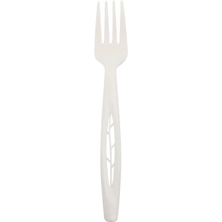 Stalk Market CPLA Compostable Heavy Weight 6.5 in. Fork, 1000PK CPLA-002