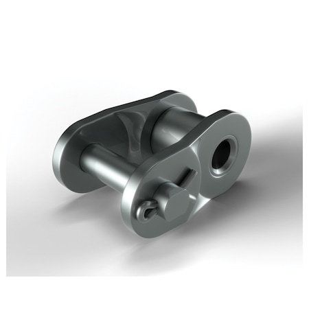 Hkk Chain Offset Link, #180 chain, 2-1/4 in Pitch, 0.687 in Dia Pin RC180CHL1