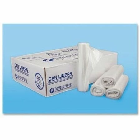 Integrated Bagging Systems 30 gal Trash Bags, 30 in x 37 in, Heavy-Duty, 13 microns, Clear, 500 PK S303713N