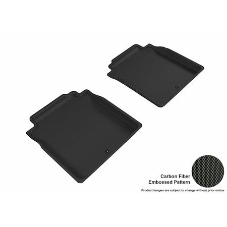3D Maxpider kagu R2 Floor Mat for 2017-2018 Genesis G90, Black L1GS00021509