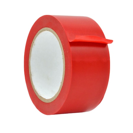 Wod Tape PVC, Red, 2 inch (48mm) W., 6 mil Thickness, 24 PK WOD VTC366-02000-24-36-RED