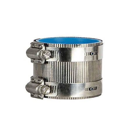 Orion Coupling Body, Blue; Silver, Straight 950120