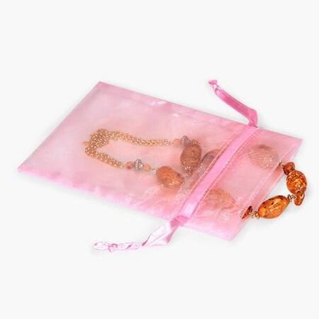 Nashville Wraps Pink Organza Favor Bags, 5x7, 10PK B95205
