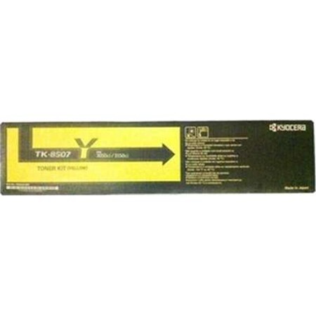 Kyocera TK8507Y Yellow Toner Cartridge 1T02LCCUS0