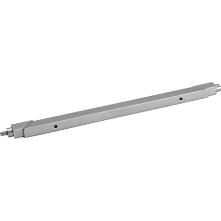 Nvent Calmark 4.8in Length Screw Actuated Card Lok PCB Retainer With Gold Chem Film Finish W225-4.80T2LK