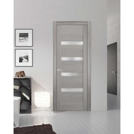 Sartodoors Solid Interior French Solid Core Modern Interior QUADRO4113ID-SS-18