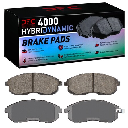 Dynamic Friction Co DFC 4000 HybriDynamic Brake Pads 4000-0653-00
