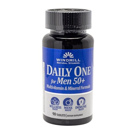 Windmill Daily One For Men 50+, 90PK 03504600097