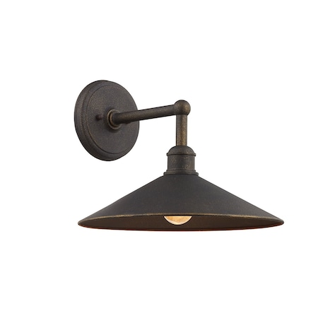 Troy Lighting Shelton 1 Light Wall Sconce 14 In. Vintage Bronze B7592-VBZ