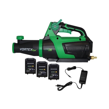 Flowzone Vortex Flex Battery-Powered Handheld Mist Blower (3 Batteries) FZFAVE-B3