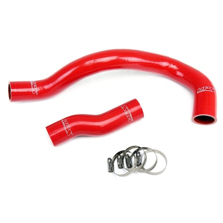 Hps Performance High Temp Reinforced Silicone Radiator Coolant Hose Kit, Red, 57-1266-RED