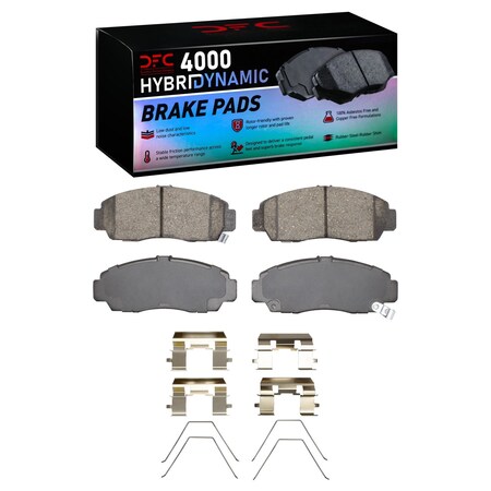 Dfc 4000 HybriDynamic, Disc Brake Pad Set,  4000-1506-01