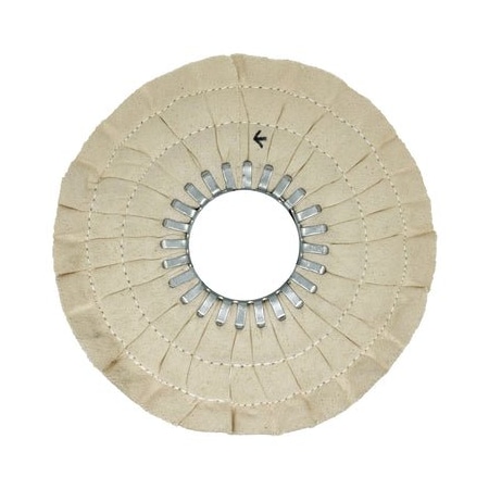 Renegade Products Usa 10" Mid-Range Airway Buffing Wheels, 16-Ply, No Center Plate, Double-Stitch FAW10X3N2-16PCOT-TWL-2RS
