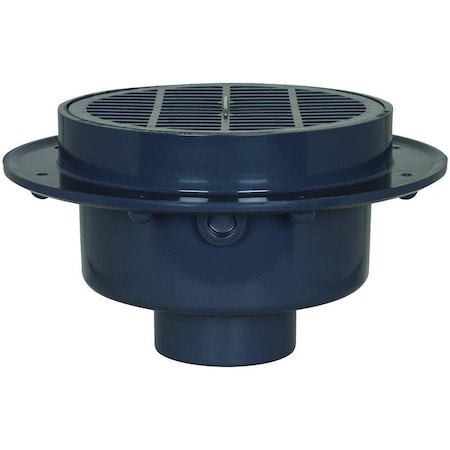 Sioux Chief Fat Max 3 Inch Inside Caulk Plastic Floor Drain 860-3PS