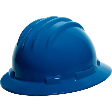 Ironwear High Density Polyethylene Full Brim Hard Hat Blue 3970-B