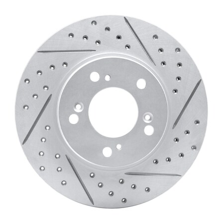 Dynamic Friction Co DFC Geoperformance Rotor - Drilled and Slotted 830-59040R