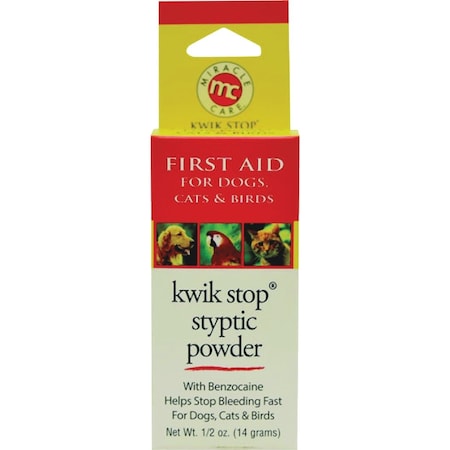 Miracle Care Kwik-Stop 0.5 Oz. Styptic Powder 423594