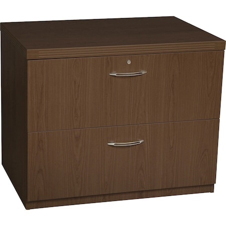 Mayline 36" W Freestanding Lateral File, Mocha, Letter/Legal AFLF36LDC