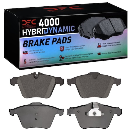 Dfc 4000 HybriDynamic, Disc Brake Pad Set,  4000-1240-00