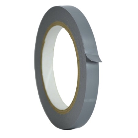 Wod Tape PVC, Gray, 1/2 inch (12mm) W., 5 mil Thickness, 96 PK WOD VTC605-00500-96-60-GRA