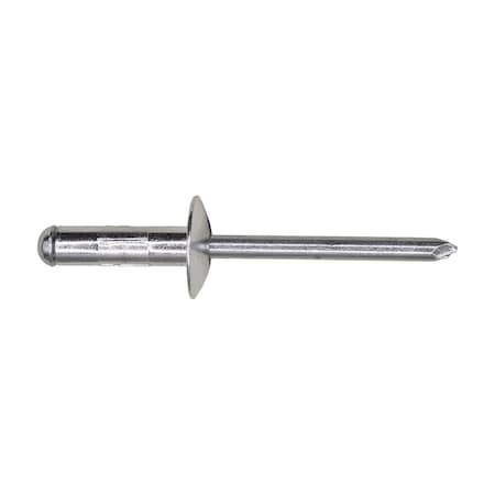 Auveco Avex Blind Rivet 3/16in Diameter 3/16 7/16in Grip Zinc Yellow, 50PK 17433