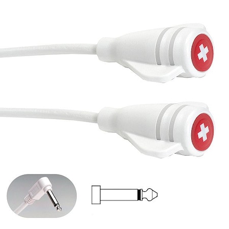 Crest Healthcare Cleanable Call Cord, 1/4", 10 ft Cable L 8900DW-10