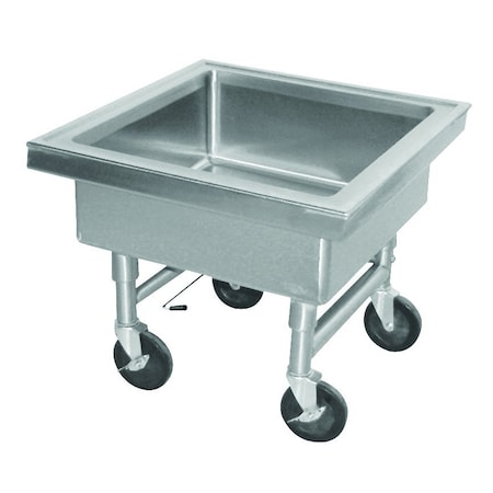 Advance Tabco Special Value Soak Sink portable 20 in. working height 9-FSS-20-EC-X