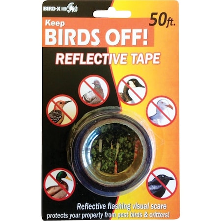Bird-X Bird X 1'' W. x 50 Ft. L. Bird Deterrent Tape RT-50
