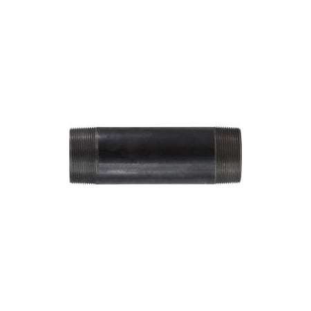 Midland Industries NIPPLE PIPE WLD 2IN MPT 2IN MPT STL BK 57165